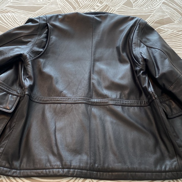 MEMBERS ONLY vintage leather coat 🔥 - Picture 12 of 16